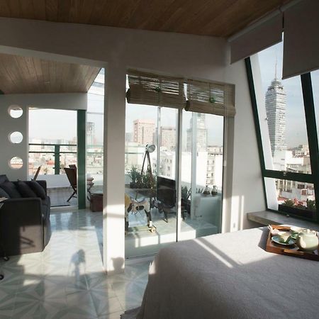 Duplex/Terraza Privada En Corazon Centro Historico Daire Meksika Dış mekan fotoğraf